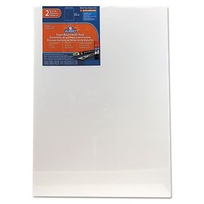 White Pre-Cut Foam Board Multi-Packs, 18 x 24, 2/PK, Sold as 1 Package