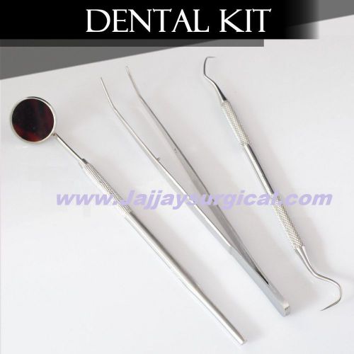 3 PCS AUTOCLAVABLE PACIFATED PERIODONTAL DENTAL  KIT