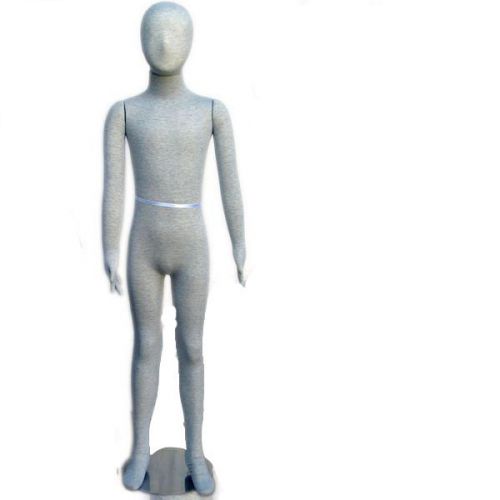 MN-339 Pinnable &amp; Flexible Kid Mannequin with Head 4&#039; 10&#034;