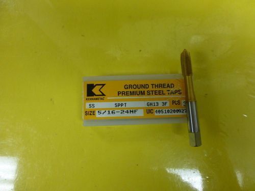TAP SPIRAL POINT (.3125) 5/16-24 H13 TIN COATED  KENNAMETAL JAPAN NEW  $5.50