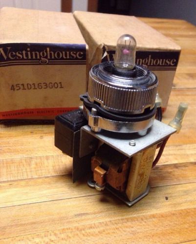 Pair Of Vintage Westinghouse Pilot Lights