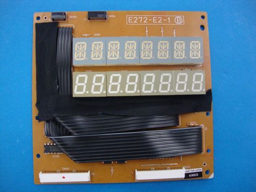 Casio PCR-T2000 Cash Register Front Display Board E272-E2-1 Tested