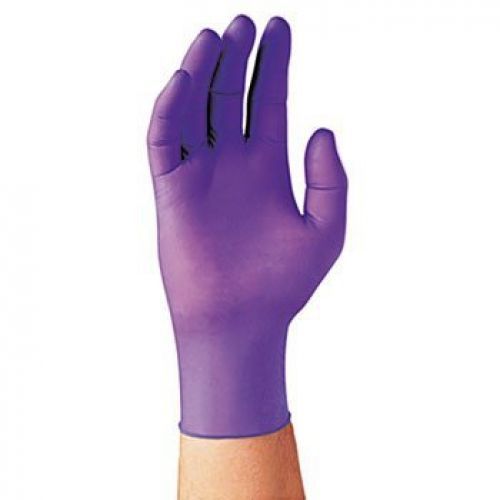 Kimberly Clark Safety 55083 Nitrile Gloves, Powder Free, Large, Purple (Pack of