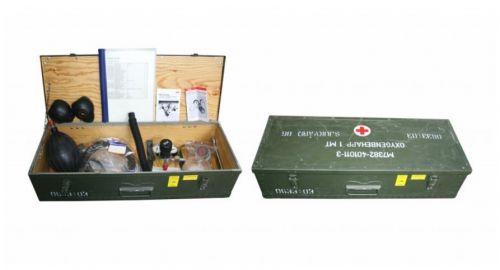 Swedish oxgen kit in box for sale
