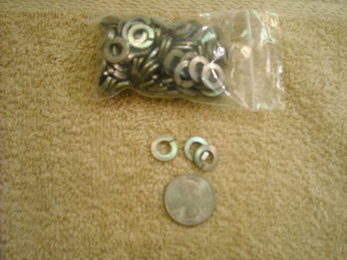 Bag of 100 1/4&#034; stainless steel lock washers