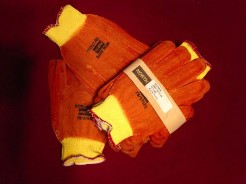 12 Pairs of 100% Kevlar Size XL Mens Nitrile Coated Cut Resistant Work Gloves