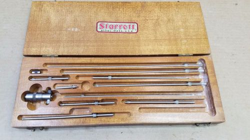 Vintage L. S. Starrett No.124B 2-12 Inches Inside Micrometer in Original Case