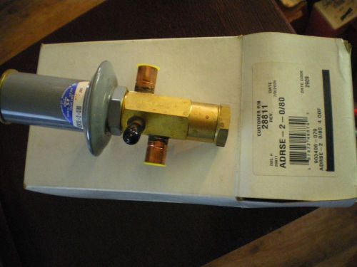 Sporlan discharge bypass valve adrse-2-0/80 3/8 odf-2881-58 4820011 -new in box! for sale