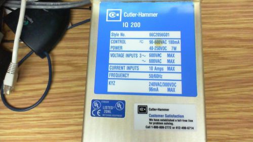 Cutler Hammer - IQ200 power meter module - with out display