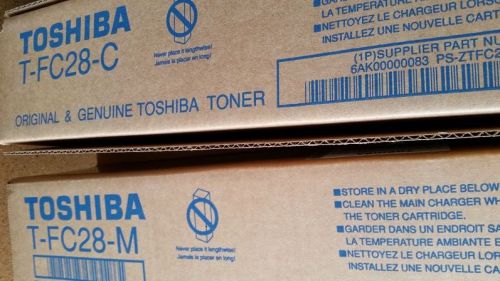 toshiba t-fc28-full set Y/K/C/M