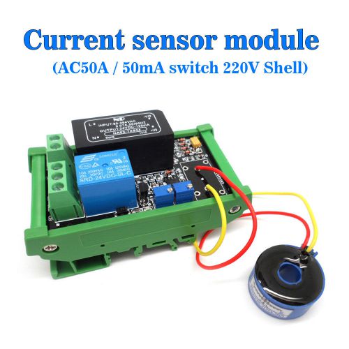 AC Detection Sensor Module The Maximum 100A Switch Output AC 220V Unshelled