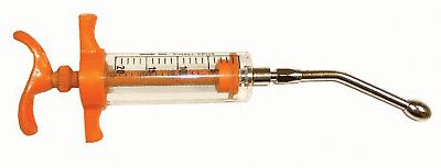 10cc Injector or Drencher Adjust Dose Syringe Re-Usable Sheep Goat Swine Wormer
