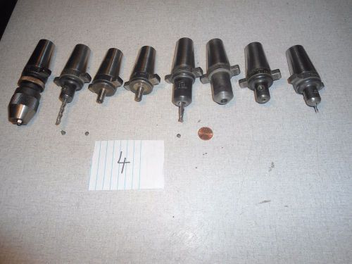 KWIK-SWITCH Tool Holders with Albrecht Chuck Lot of 8