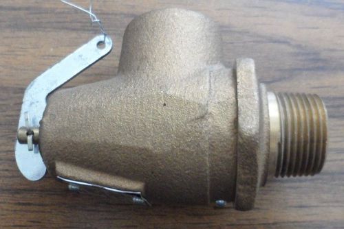Conbraco apollo 3/4&#034;  15psi bronze safety relief valve part number 13-211 for sale