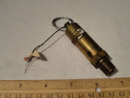 F.c. kingston crn og 3144.ic brass safety relief blow-off valve 1/4&#034; npt 25psi for sale
