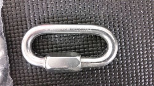 3/8&#034; stainless steel chain quick link