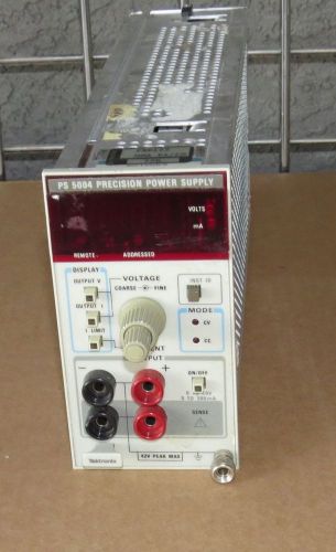 TEKTRONIX PS 5004 PS5004 PRECISION POWER SUPPLY  PLUG IN