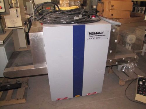 HEIMANN HI-SCAN 6040A  X-Ray Security Baggage Inspection Scanner (#969)