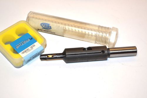8.4mm  E-Z BURR TOOL DEBURRING DRILL SBD1052 + 2 Ingersoll Drill Tips #WL1439B