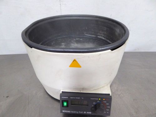 S128456 Buchi B-490 Heated Lab Water Bath Rotary Vapor Rotovap Evaporator