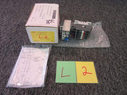 ABB MAGNETIC CONTACTOR MILITARY A9-30-10 A9S-84F COAST GUARD NAVY SHIP HEATER