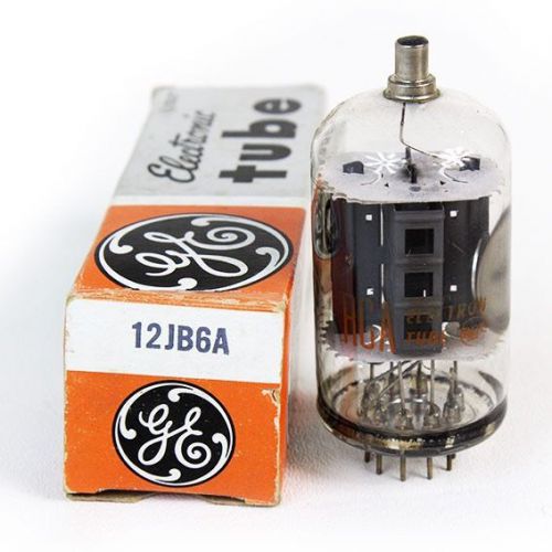 GE General Electric 12JB6A VINTAGE TUBE in box USA Vacuum Tubes Radio Amp