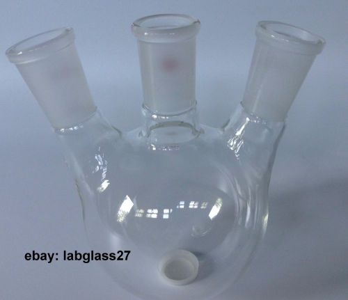 Flask 1000ML  Flask, Round Bottom, Three Necks, Ground Joint 24/40