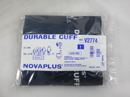 GE NOVAPLUS SOFT-CUFF, Adult BP Cuff, V2774 (SINGLE CUFF)