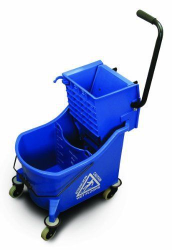 OCedar Commercial 6978 MaxiPlus Mop Bucket and Wringer, Blue