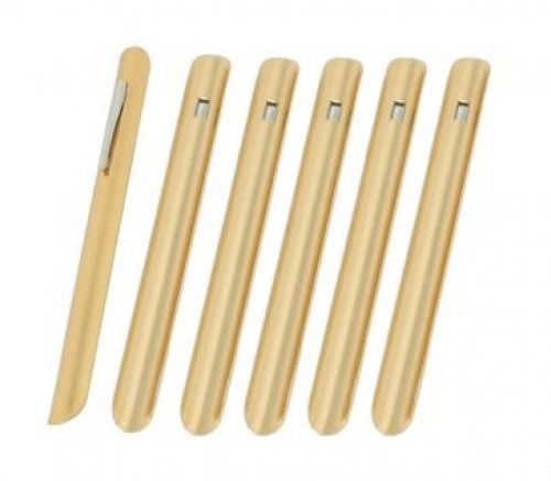 Update International NEW, Restaurant Table Crumbers w/Pocket Clip, Gold-Finish