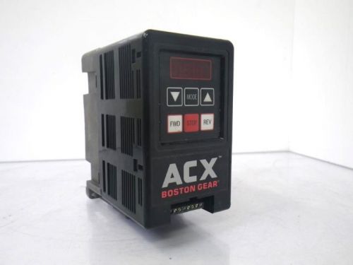 ACX BOSTON GEAR ACX2003 DRIVE 1 OR 3 PHASE 208-230VAC  1/3HP *USED TESTED*