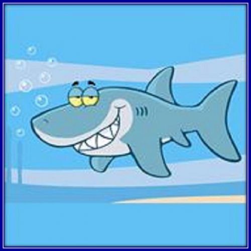 30 Custom Shark Personalized Address Labels