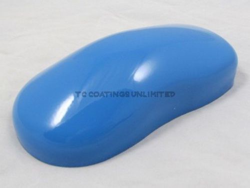Powder coating coat paint - ral 5012 light blue 1lb new virgin powder for sale