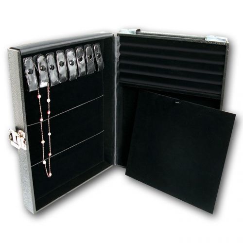 Jewelry carrying case jewelry organizer salesman case traveling case jewelry box for sale