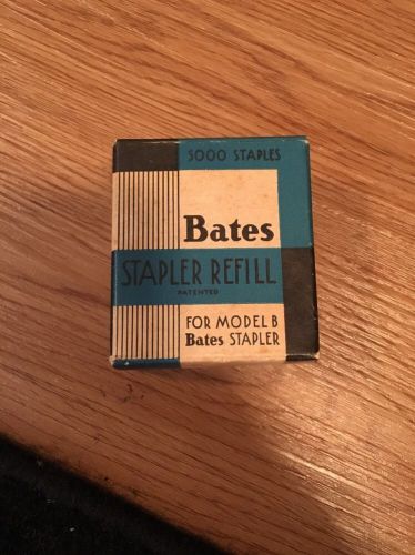 Vintage Bates Stapler Brass Wire Refill For Model B