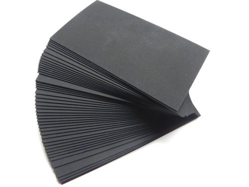 100 ct. Black Blank Business Cards 80 lb.Cover - 3.5 x 2 Wedding place cards