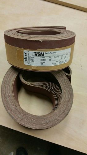 VSM Sanding Belts 10pcs 3x132 Grit 320