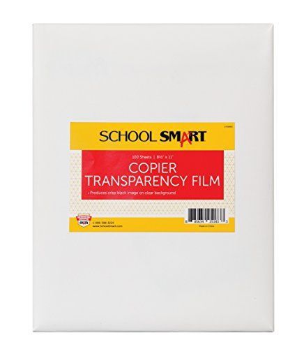 School Smart Copier Transparency Film Sensing Strip plain paper transparent