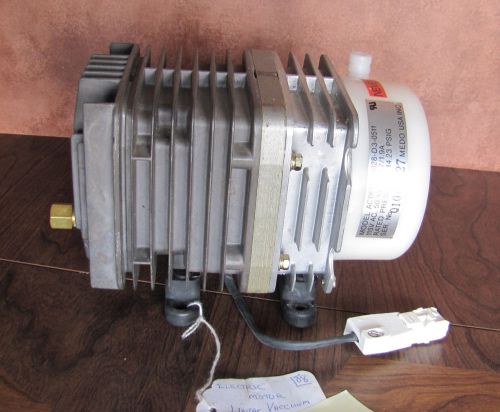 MEDO Electric Linear Vacuum Pump- 115V-Model AC0610-A1028-D3-0511-rated 14.23psi