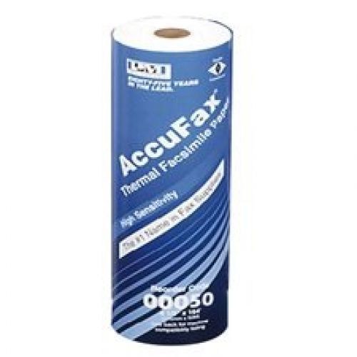 Pm company pm company high sensitivity thermal facsimile paper roll, 1&#034; core, for sale