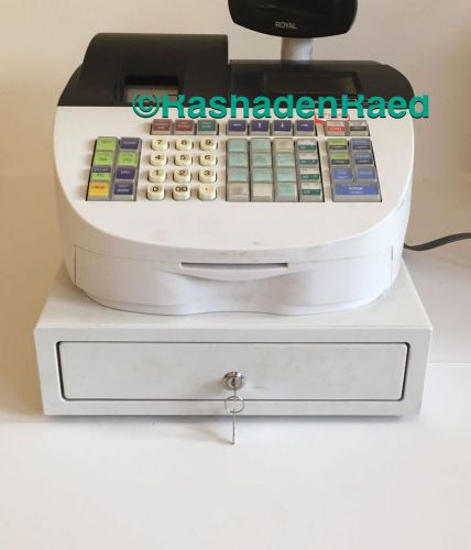 Royal 710ML Cash Register Cash Management System Alpha 29403X Tested and Works!