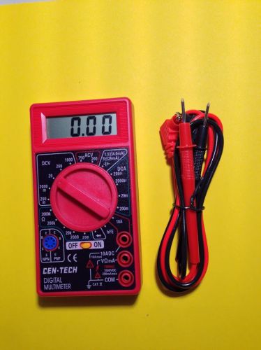 7 function digital multimeter battery tester meter voltmeter voltage tester omh for sale
