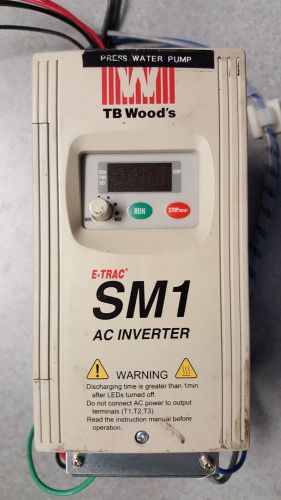Tb wood&#039;s sm1 e-trac sm1c20020b ac inverter  used for sale