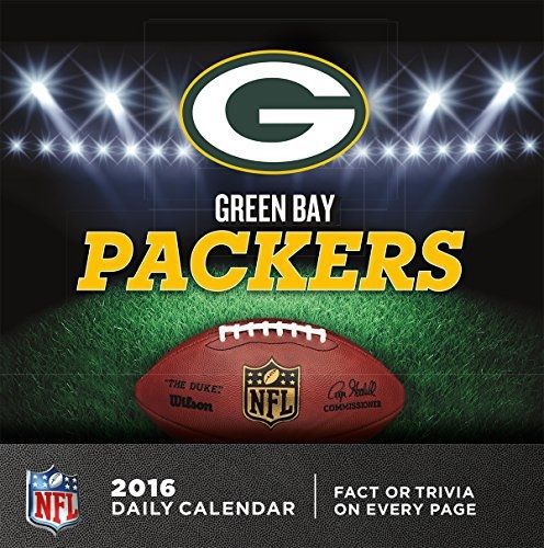 Turner Green Bay Packers 2016 Box Calendar, January-December (8051439)