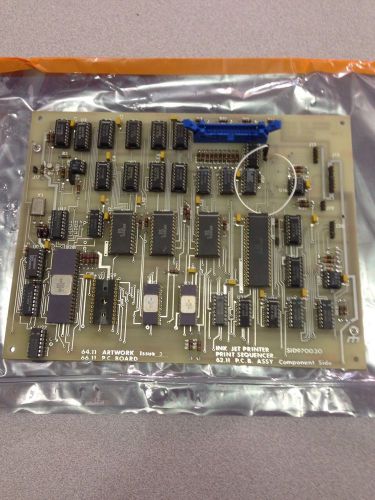 NEW INK JET PRINT SEQUENCER 62.11 PCB BOARD SID970030