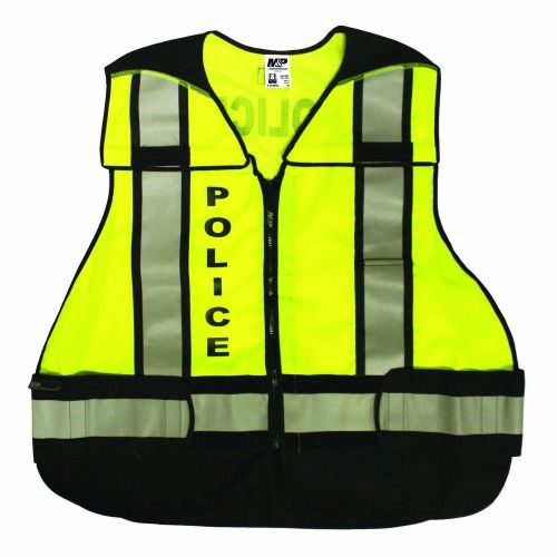 Smith &amp; Wesson Police Reflective Ripstop Mesh Safety Work Vest SVMP043-M/XL