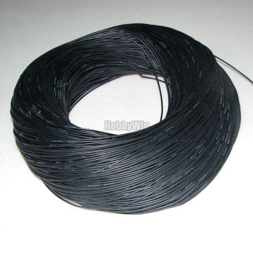 24AWG Black Color Soft Silicone Wire 20m/LOT with EU ROHS and REACH Directive
