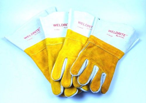 New Doz Welding Gloves Weldrite by Jomac Leather Tig Mig Arc Welder Wells Lamont