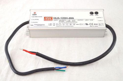 Mean Well HLG-120H-48A AC/DC Pwr Supply Single-OUT 48V 2.5A 120W - JLE782