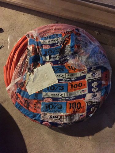 100&#039; roll of 10/3 NM/B CABLE